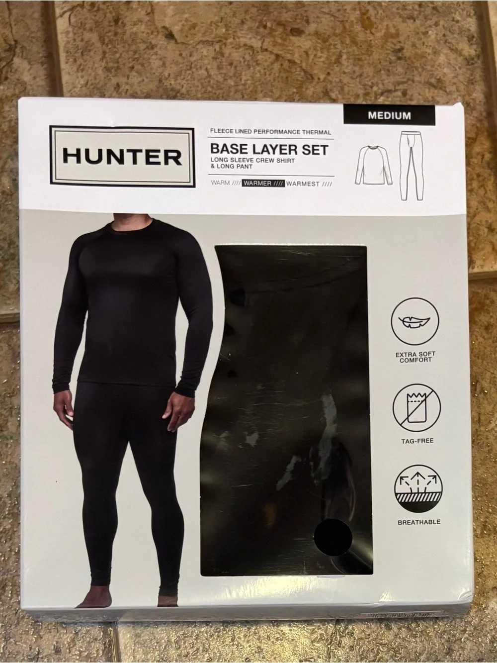 NIB Hunter men’s Base Layer set size M